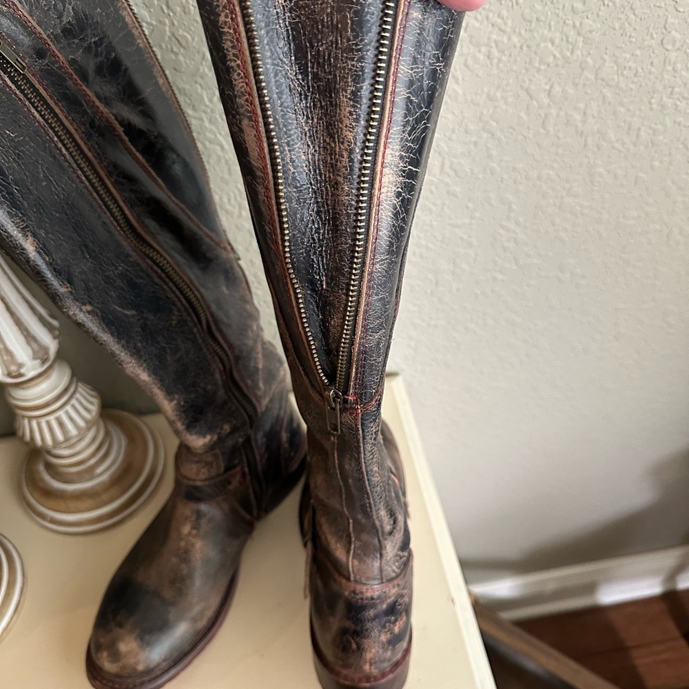 Bed Stu GLAYE cobbler series tall boots